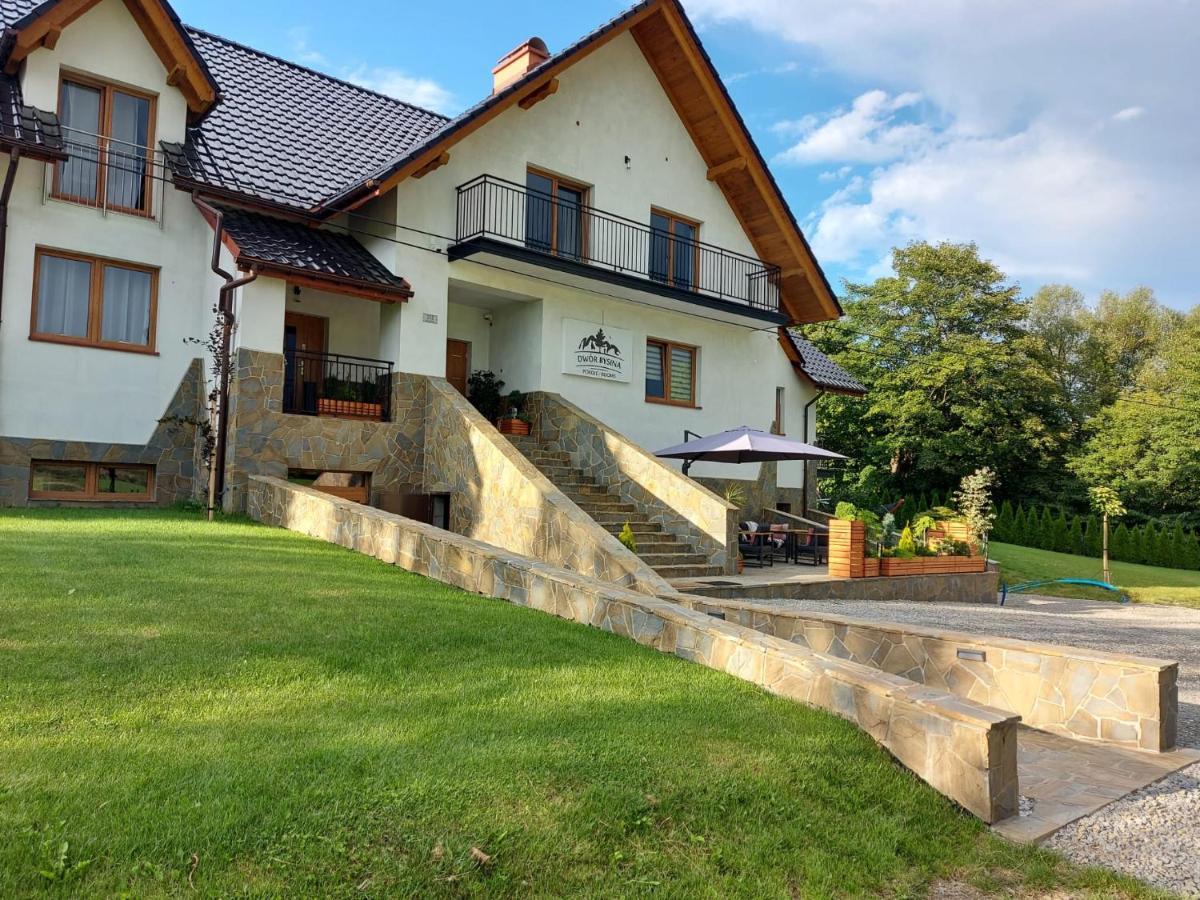 Villa Dwor Bysina Myślenice Esterno foto