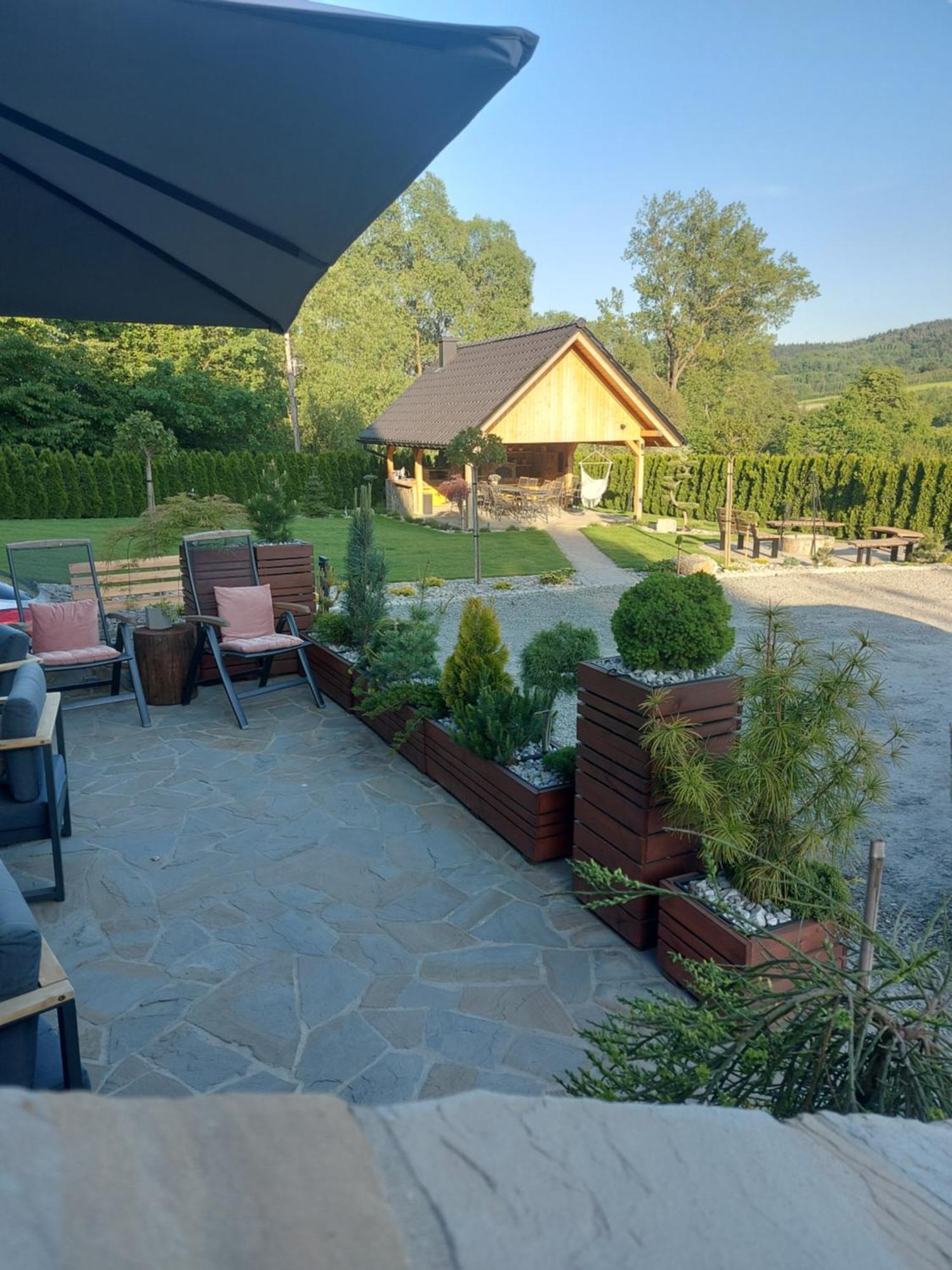 Villa Dwor Bysina Myślenice Esterno foto